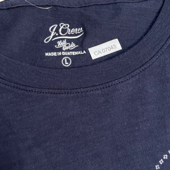 J. Crew Women’s “A Lovely Contradiction” Graphic Tee - Size L - Picture 6 of 7